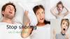 Stop Snoring Tips - Very Effective Ways to Cure and Quit Snoring